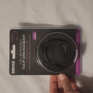 Bower 2in1 Reversible Tulip lens hood kit
